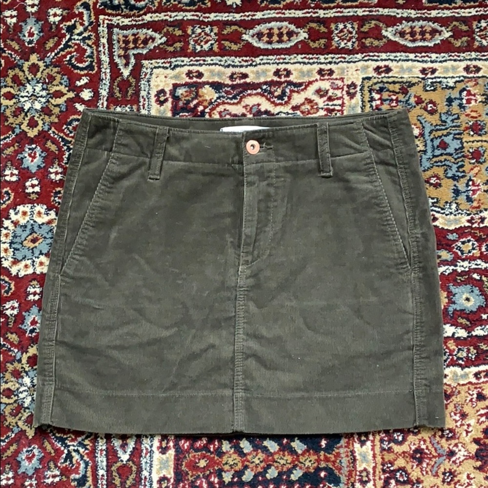 Uniqlo Corduroy Mini skirt size 0